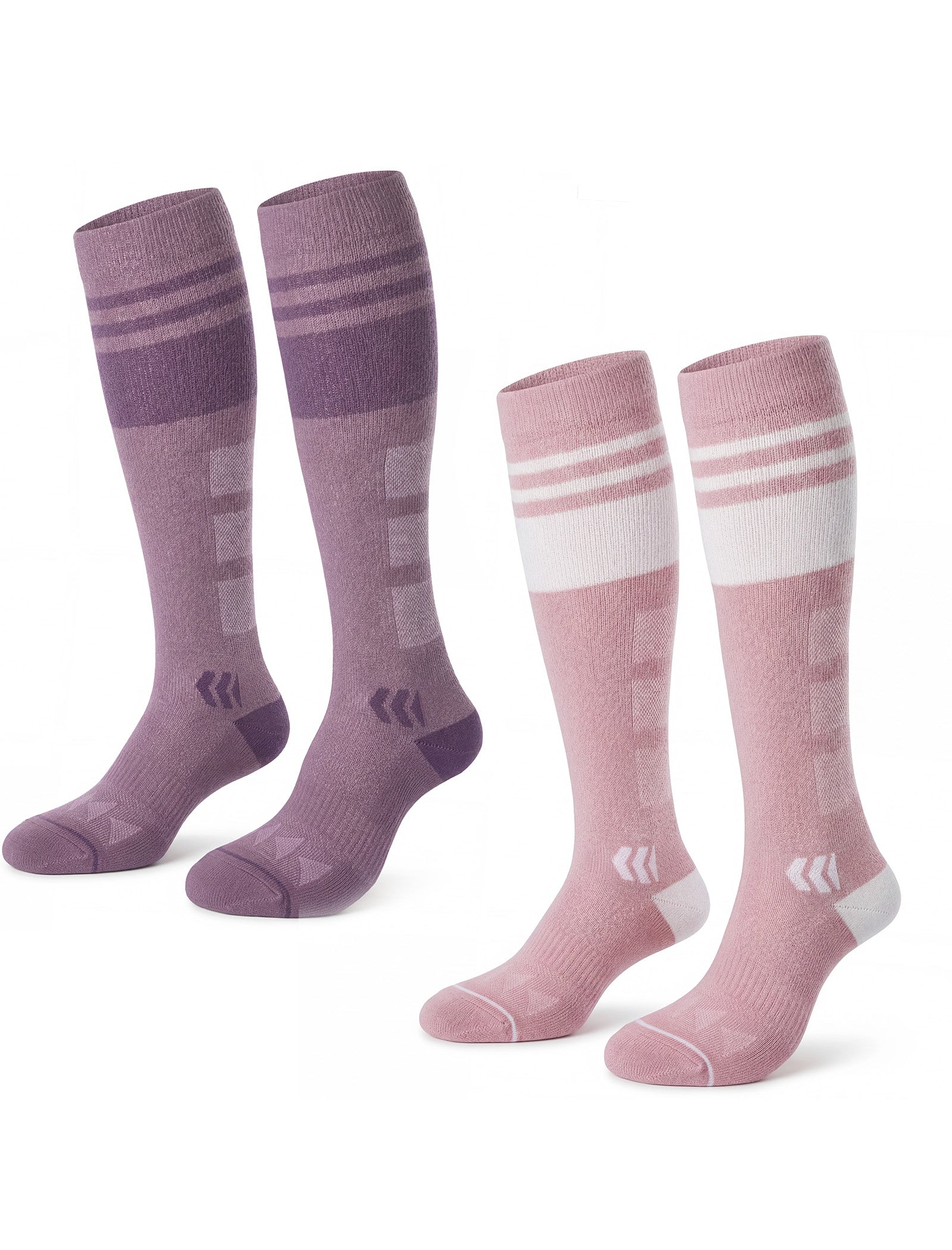 Momcozy Wide Calf Compression Socks 20-30mmHg for Sports 2 Pairs Daily S173